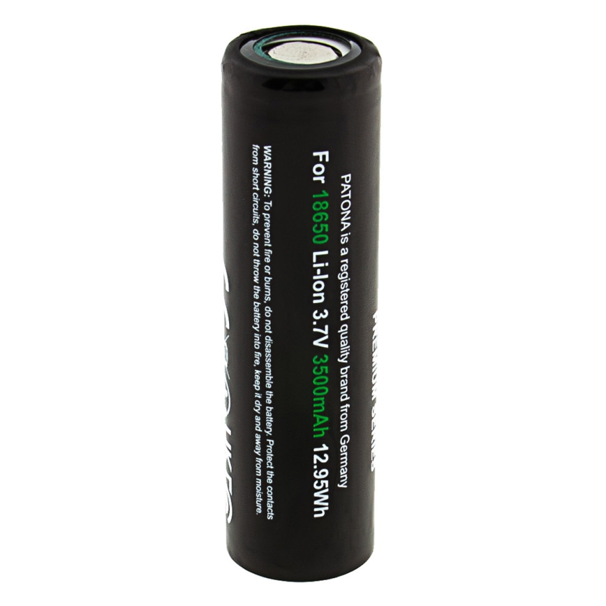 PATONA - Akku 18650 Li-Ion 3500 mAh PREMIUM 3,7 V
