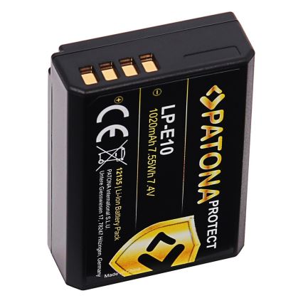 PATONA - Akku Canon LP-E10 1020mAh Li-Ion Protect