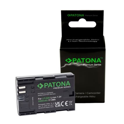 PATONA - Akku Canon LP-E6N 2400mAh Li-Ion Premium 80D