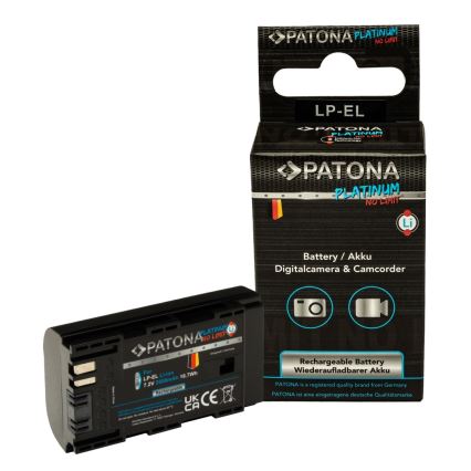 PATONA - Akku Canon LP-EL 2600mAh Li-Ion Platinum für Blitzgerät Speedlite EL-1