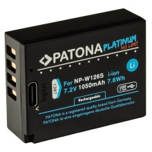 PATONA - Akku Fuji NP-W126S 1050mAh Li-Ion Platinum USB-C Aufladung