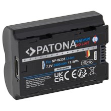 PATONA - Akku Fuji NP-W235 2400mAh Li-Ion Platinum USB-C Laden X-T4