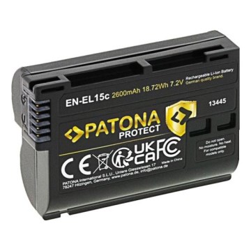 PATONA - Akku für Nikon EN-EL15C 2600 mAh Li-Ion Protect