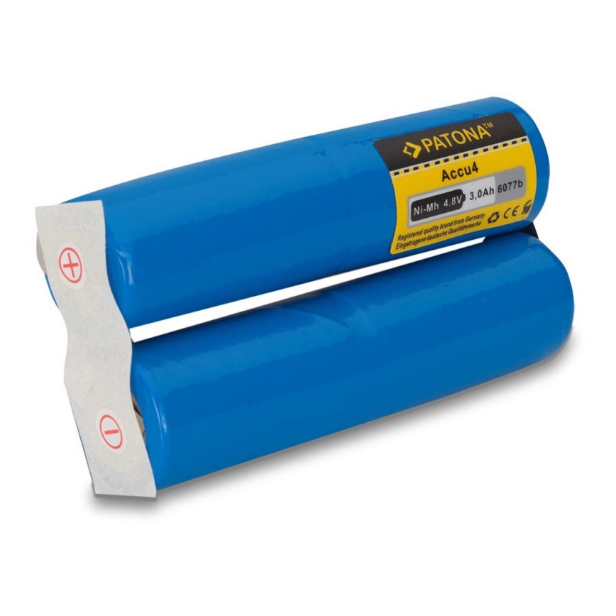 PATONA - Akku Gardena 4,8V 3000mAh Ni-Mh