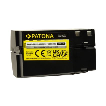 PATONA - Akku Kärcher K55/K65 3000mAh, Ni-Mh 4,8V 14,4Wh