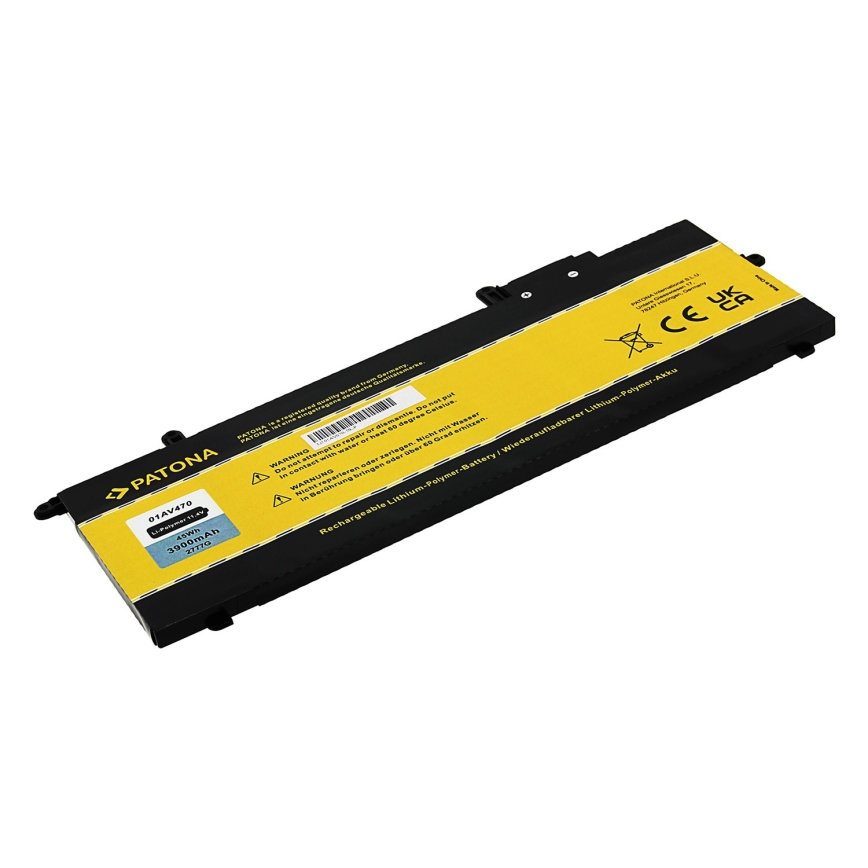 PATONA - Akku Lenovo Thinkpad A285/X280 3900mAh Li-Pol 11,4V 01AV470