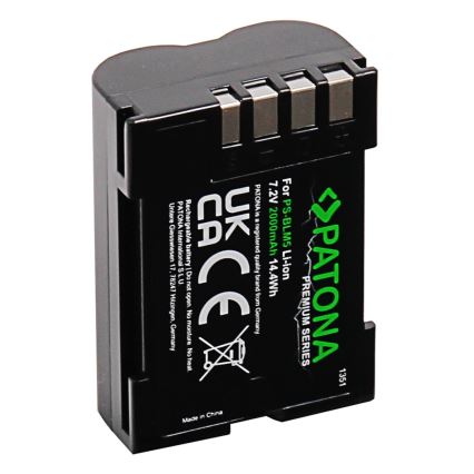 PATONA - Akku Olympus BLM1/BLM5 2000mAh Li-Ion 7,2V Premium