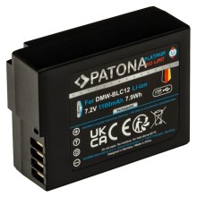 PATONA - Akku Panasonic DMW-BLC12 1100mAh Li-Ion Platinum USB-C Aufladung