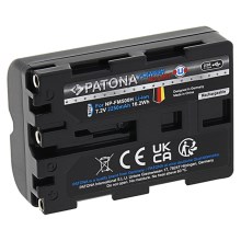 PATONA - Akku Sony NP-FM500H 2250mAh Li-Ionen Platinum USB-C-Aufladung