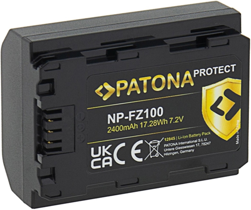 PATONA - Akku Sony NP-FZ100 2400mAh Li-Ion Protect
