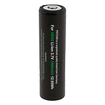 PATONA - Batterie 18650 Li-Ion 3500 mAh PREMIUM 3,7V