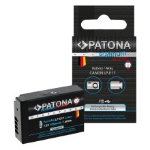 PATONA - Batterie Canon LP-E17 1050mAh Li-Ion Platinum Entschlüsselt
