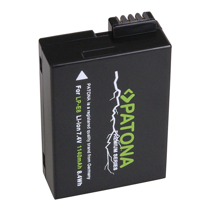 PATONA - Batterie Canon LP-E8 1140mAh Li-Ion Premium