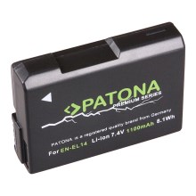PATONA - Batterie Nikon EN-EL14 1100mAh Li-Ion Premium