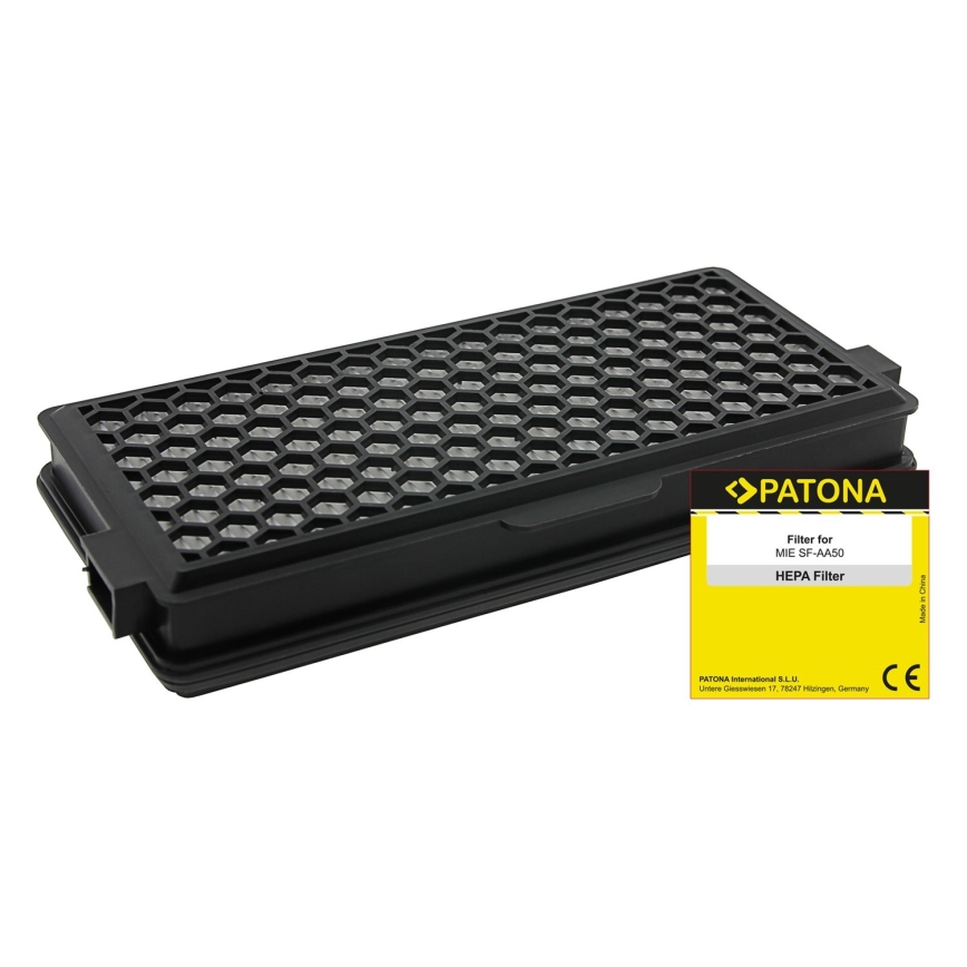 PATONA – HEPA-Filter Miele SF-AA50 für S4000/S5000/S6000/S8000 Kohlenstoff
