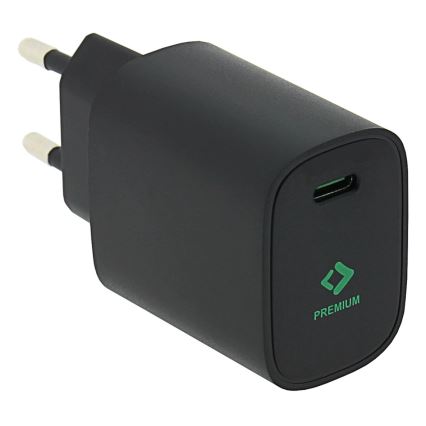 PATONA - Ladeadapter USB-C Stromversorgung 20W/230V schwarz