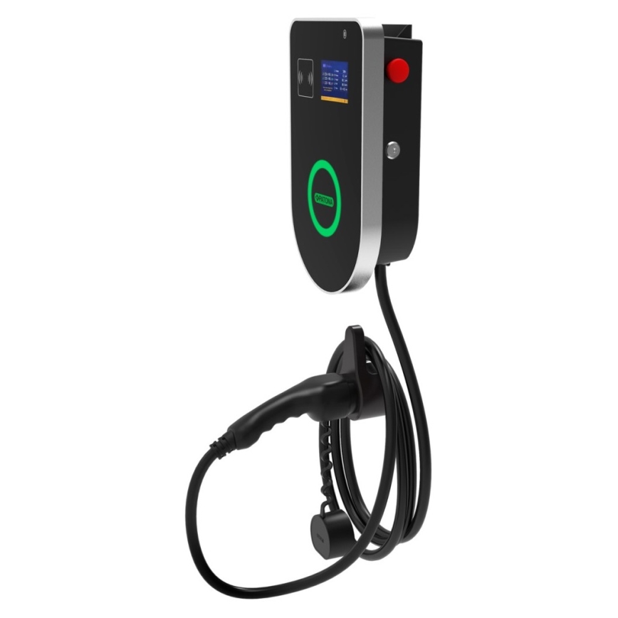 PATONA - Ladestation mit LCD-Display für Elektroautos 11kW/400V/16A IP54