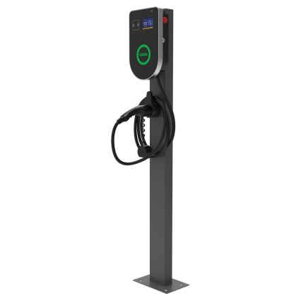 PATONA - Ladestation mit LCD-Display für Elektroautos 11kW/400V/16A IP54