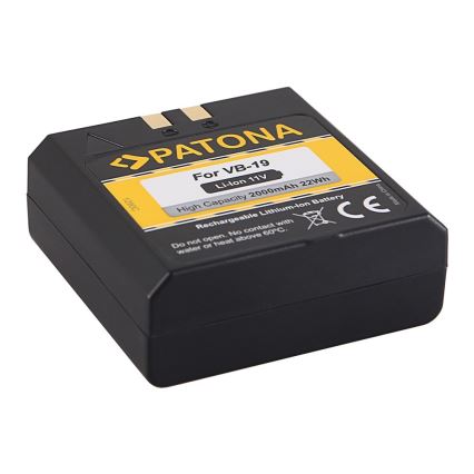PATONA - Lithium-Ionen-Akku für GODOX VB18/VB19 2000 mAh 11 V
