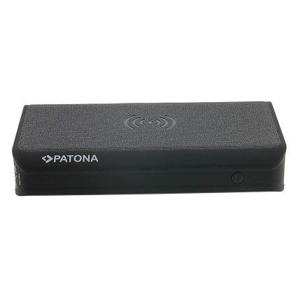 PATONA - Powerbank 20000mAh 100W Li-lonen 2xUSB-C/1x USB-A mit QI-Aufladung