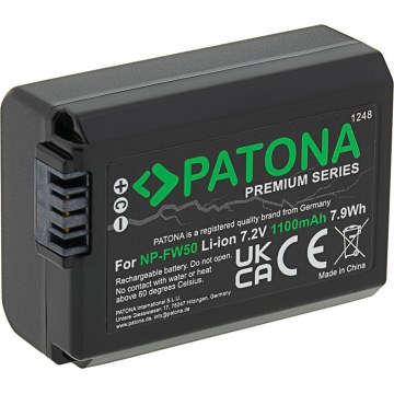 PATONA - Premium-Akku für Sony NP-FW50 1100mAh Li-Ion