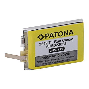 PATONA - TomTom Runner Cardio Akku 190mAh Golfer 1/Multisport
