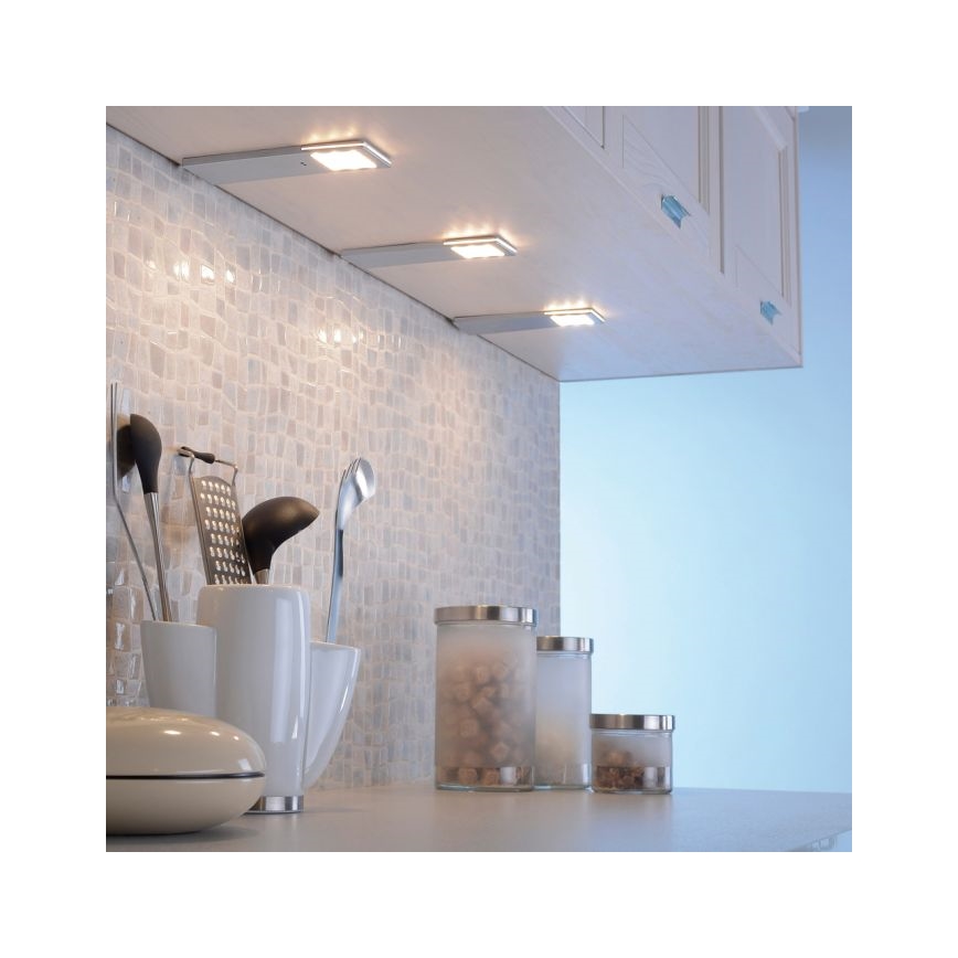 Paul Neuhaus 1120-95-3 - SET 3x LED-Möbelbeleuchtung mit Sensor HELENA LED/2W/230V