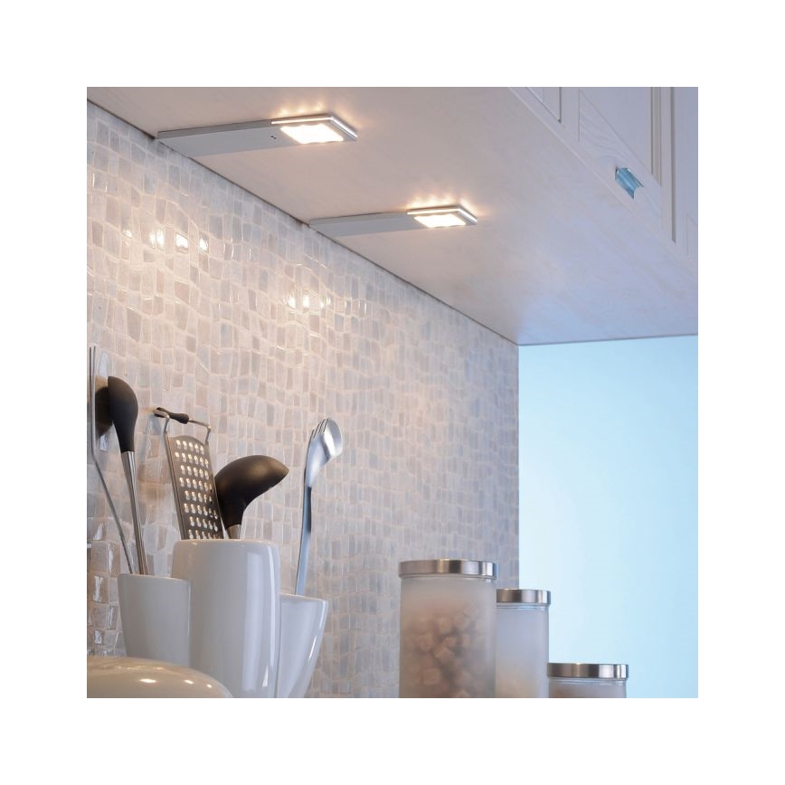 Paul Neuhaus 1121-95-2 - SET 2x LED-Möbelbeleuchtung mit einem Sensor HELENA LED/2W/230V