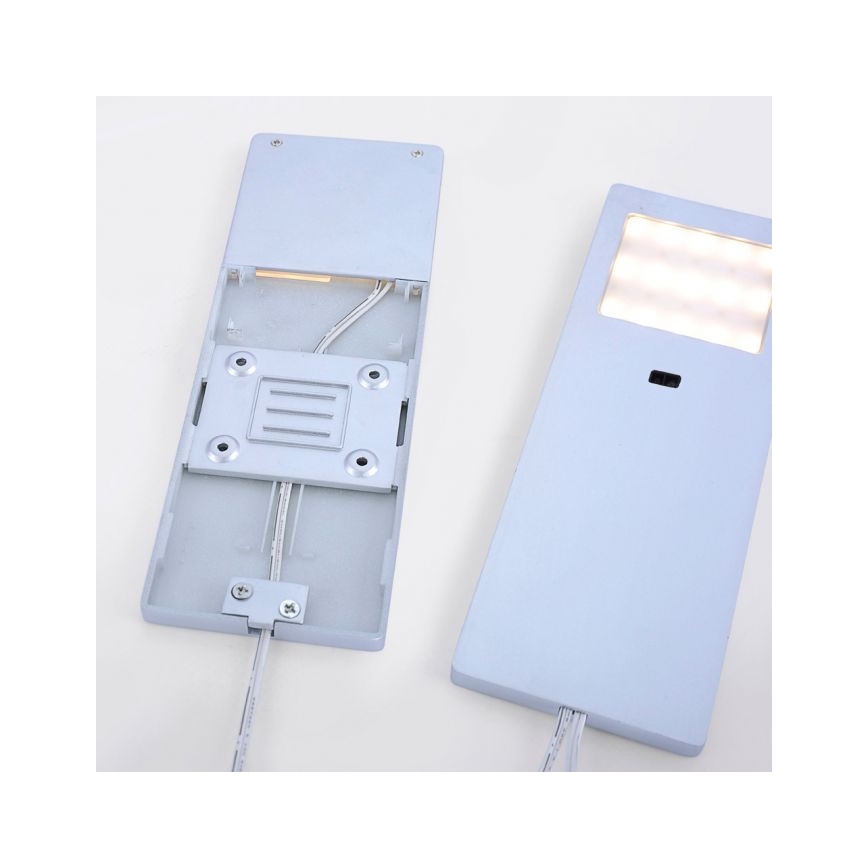 Paul Neuhaus 1121-95-2 - SET 2x LED-Möbelbeleuchtung mit einem Sensor HELENA LED/2W/230V