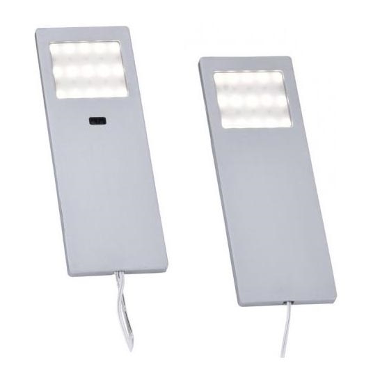 Paul Neuhaus 1121-95-2 - SET 2x LED-Möbelbeleuchtung mit einem Sensor HELENA LED/2W/230V