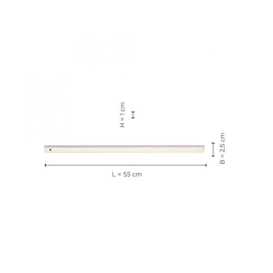 Paul Neuhaus 1125-21 - Dimmbare LED-Küchenunterbauleuchte mit Sensor AMON 1xLED/6W/12/230V