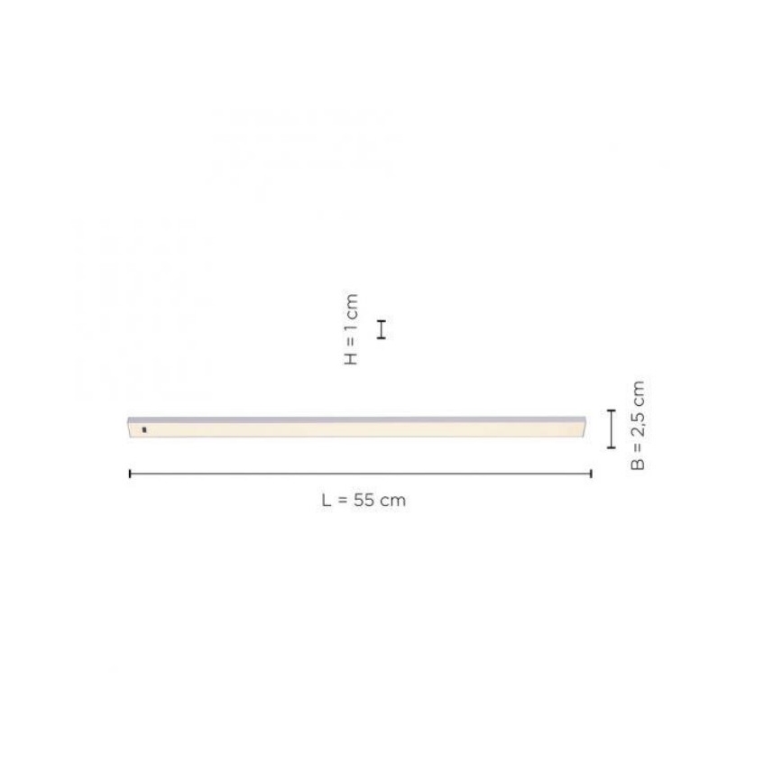 LED-Küchenunterbauleuchte Dimmbare AMON Paul Neuhaus 1125-21 - 1xLED/6W/12/230V