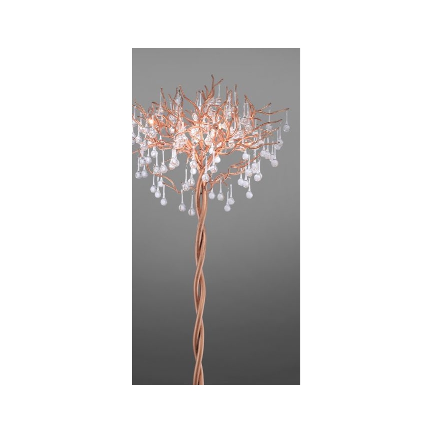 Paul Neuhaus 232-11 - Tischlampe ICICLE 5xG9/40W/230V Messing