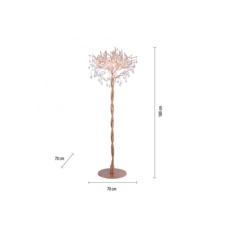 Paul Neuhaus 232-11 - Tischlampe ICICLE 5xG9/40W/230V Messing