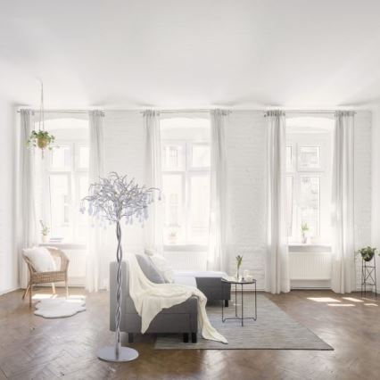 Paul Neuhaus 232-55 - Stehleuchte ICICLE 5xG9/40W230V glänzendes Chrom