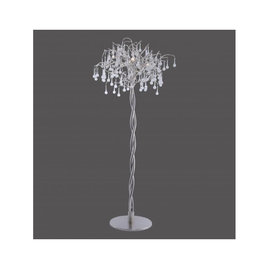 Paul Neuhaus 232-55 - Stehleuchte ICICLE 5xG9/40W230V glänzendes Chrom
