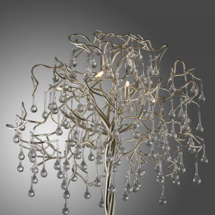 Paul Neuhaus 232-55 - Stehleuchte ICICLE 5xG9/40W230V glänzendes Chrom