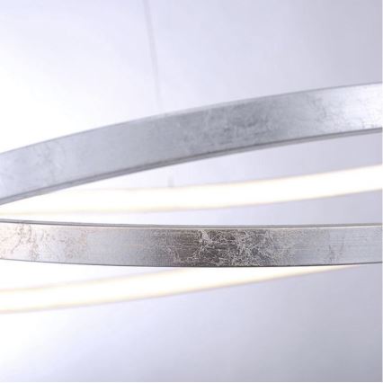 Paul Neuhaus 2472-21 - Dimmbare LED-Hängeleuchte ROMAN LED/30W/230V glänzendes Chrom