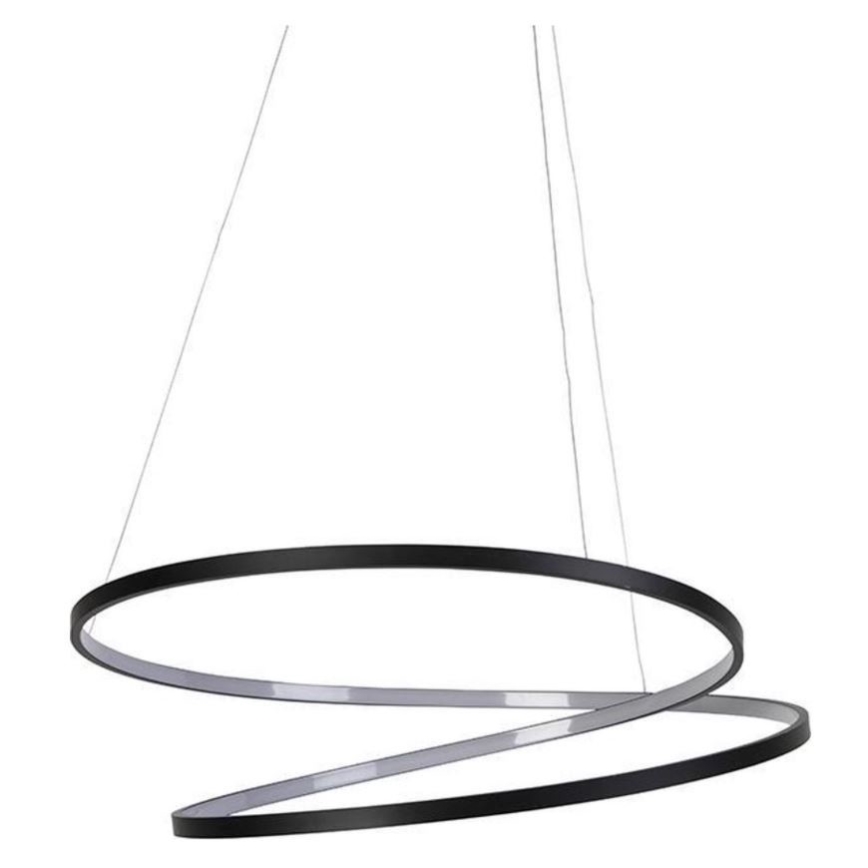 Paul Neuhaus 2474-18 - LED Dimmbarer Kronleuchter an Schnur ROMAN LED/40W/230V schwarz