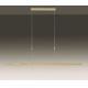 Paul Neuhaus 2568-60 - Dimmbare LED-Hängeleuchte an Schnur ADRIANA LED/14W/230V  2700-5000K Messing