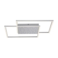 Paul Neuhaus 6024-55 - LED-Anbaukronleuchter Dimmbar YUKI LED/49W/230V + Fernbedienung