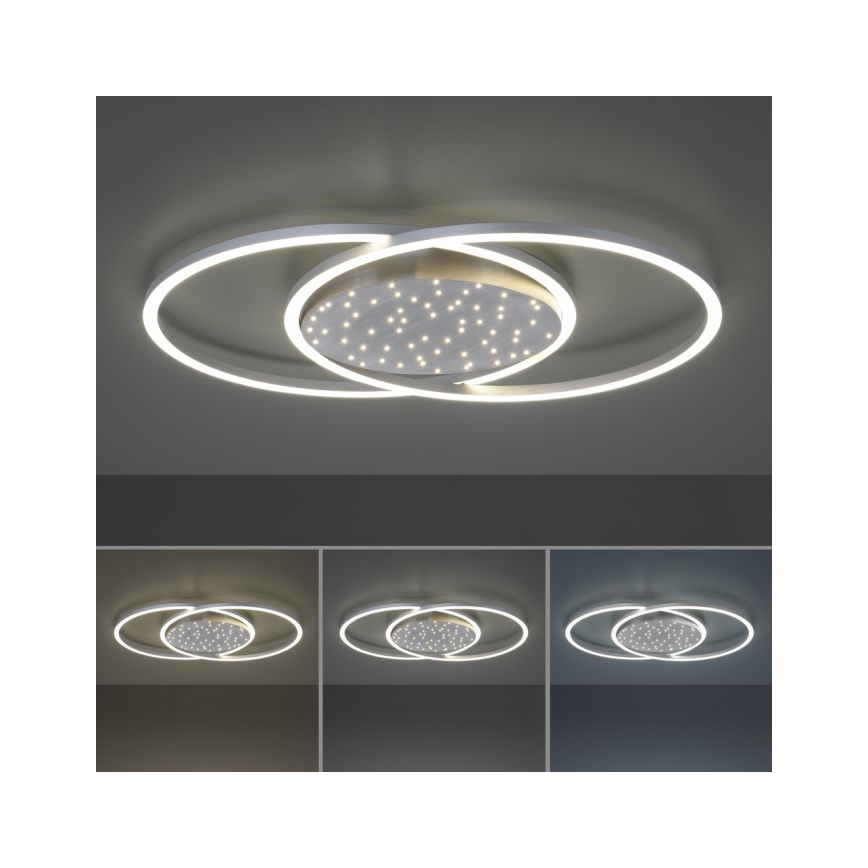 Paul Neuhaus 6025-55 - LED dimmbare Deckenleuchte YUKI LED/48W/230V mit Fernbedienung