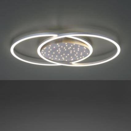 Paul Neuhaus 6025-55 - LED dimmbare Deckenleuchte YUKI LED/48W/230V mit Fernbedienung