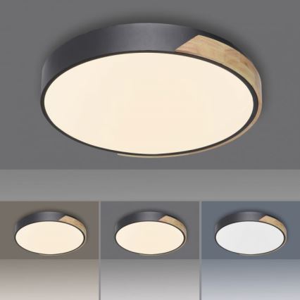 Paul Neuhaus 6071-18 - LED dimmbare Deckenleuchte Q-PIATO LED/35W/230V Ø 51 cm 2700-5000K Wi-Fi + Fernbedienung