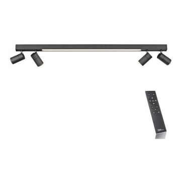 Paul Neuhaus 6121-13 - LED dimmbares Einbauleuchte PURE 4xLED/4W/230V + LED/9W 2700-5000K + Fernbedienung