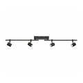 Paul Neuhaus 6525-18 - LED Einbauleuchte BARIK 4xGU10/4,5W/230V + LED/10W
