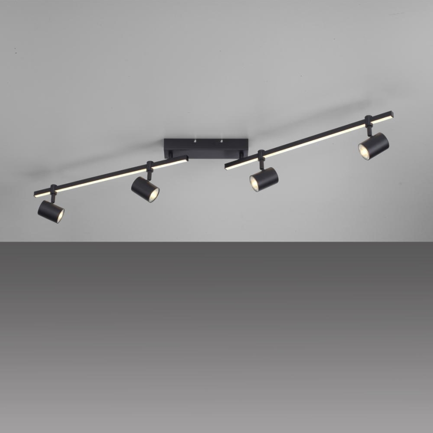 Paul Neuhaus 6525-18 - LED Einbauleuchte BARIK 4xGU10/4,5W/230V + LED/10W