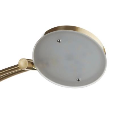 Paul Neuhaus 655-60 - Dimmbare LED-Stehlampe ALFRED LED/28W/230V+LED/4W/230V Messing