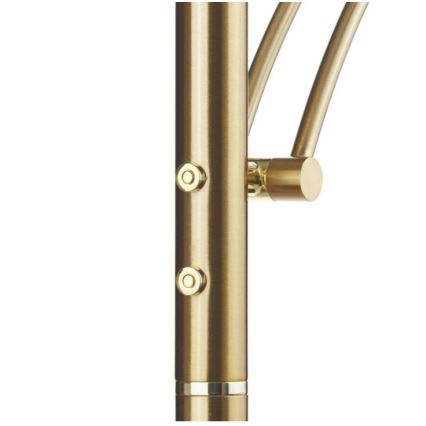 Paul Neuhaus 655-60 - Dimmbare LED-Stehlampe ALFRED LED/28W/230V+LED/4W/230V Messing