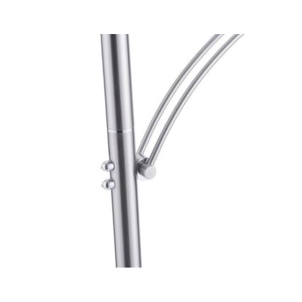 Paul Neuhaus 673-55 - LED-dimmbare Stehlampe ARTUR 2xLED/21W/230V+LED/6W in hochglänzendem Chrom